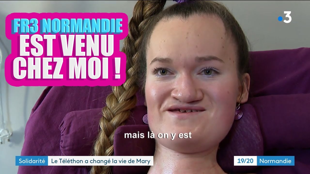 Le Téléthon a changé ma vie ! Interview avec Fr3 Normandie 💪😍