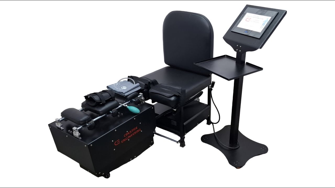 Robotics knee decompression system #hospital #machine #manufacturing