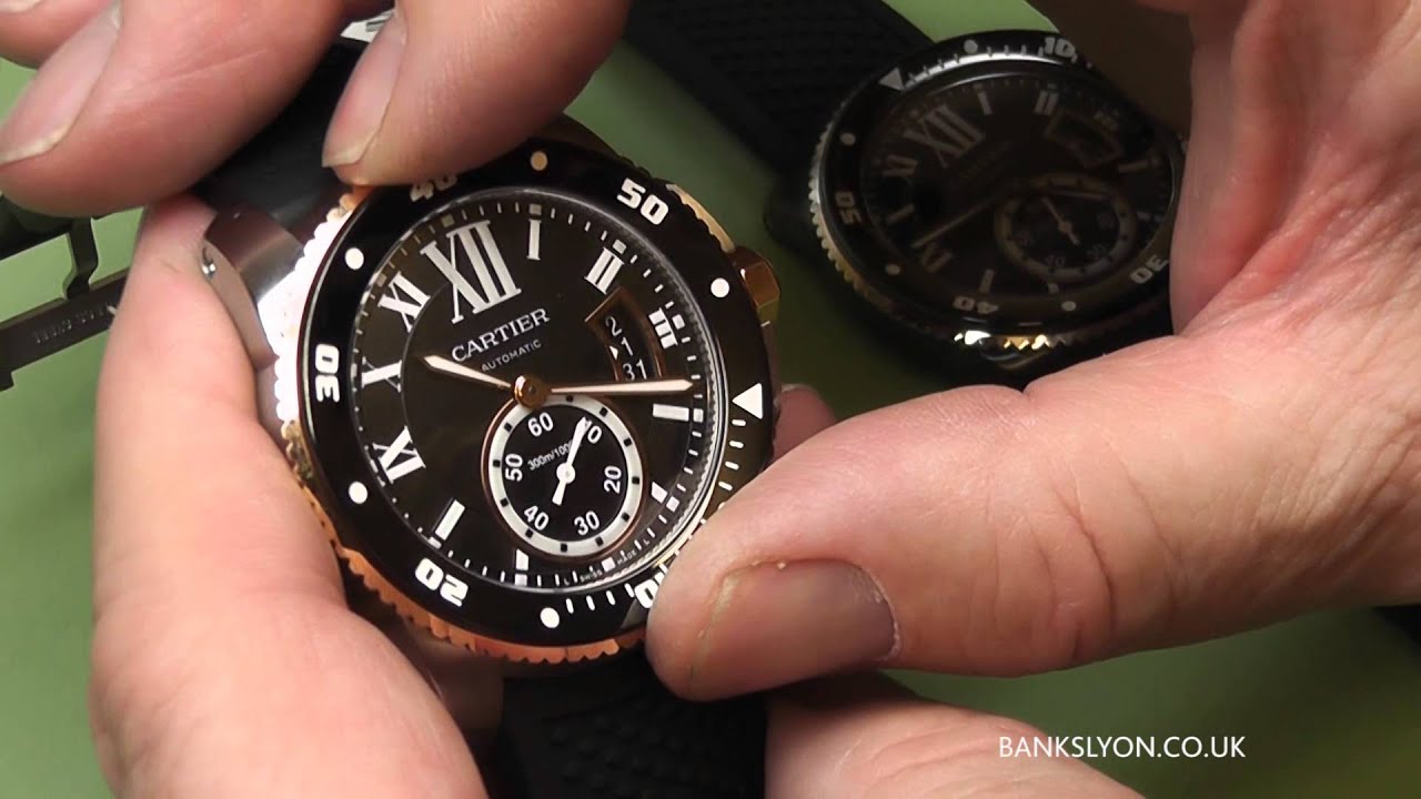 Bob's Blog: : Cartier De Calibre Dive Watches.