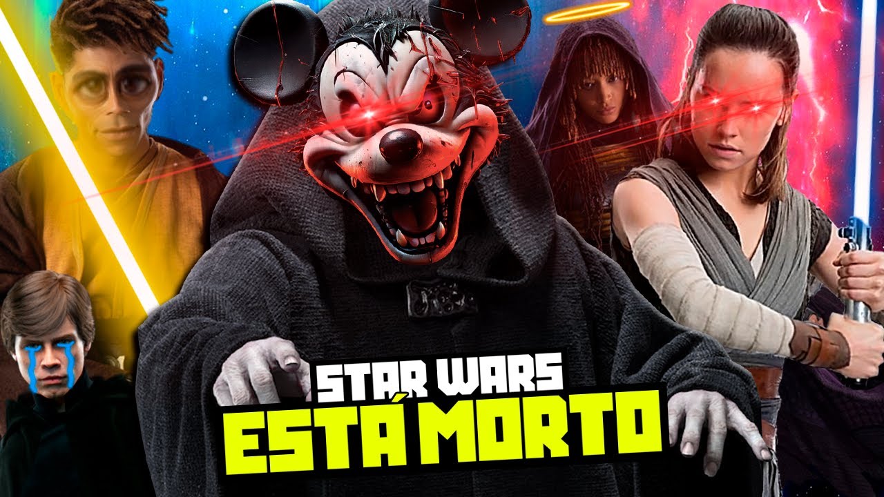 STAR WARS foi TOTALMENTE DESTRUIDO pela DISNEY! 🐀😡