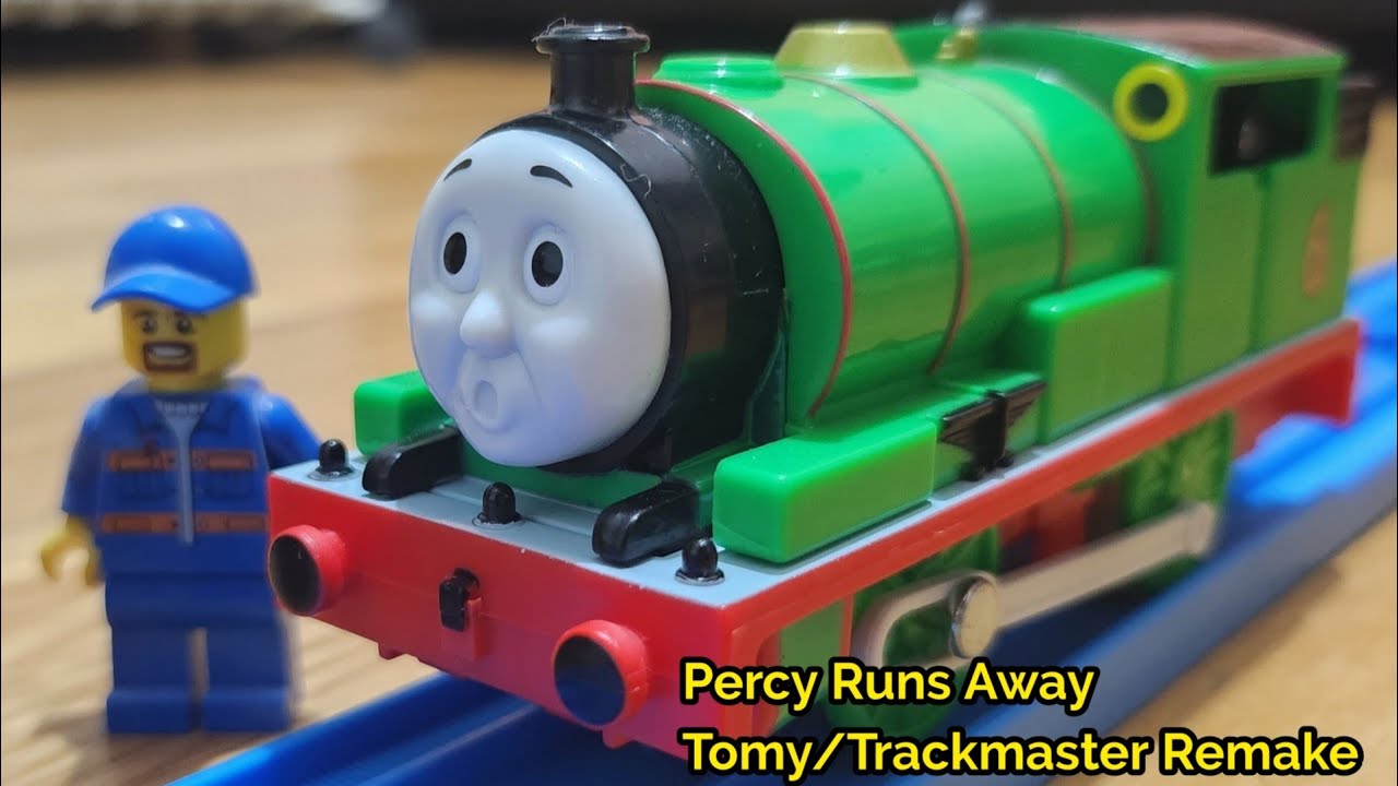 Percy Runs Away (UK) - Tomy/Trackmaster Remake