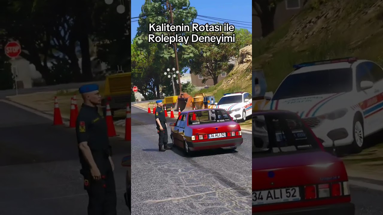 Türkiyenin gelişmiş Türk temalı FiveM Sunucusu Rota Roleplay discord.gg/rotagaming 