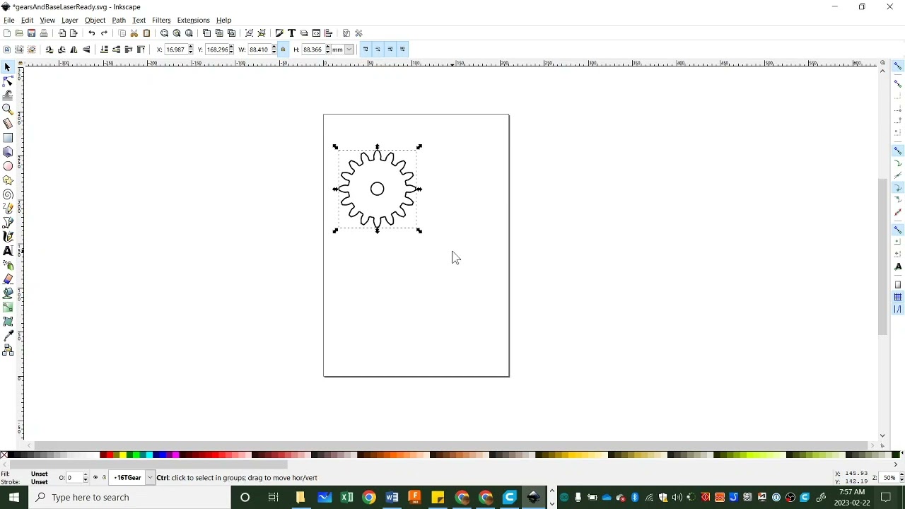 Tutorial 8 - Using Inkscape to Set Line Types