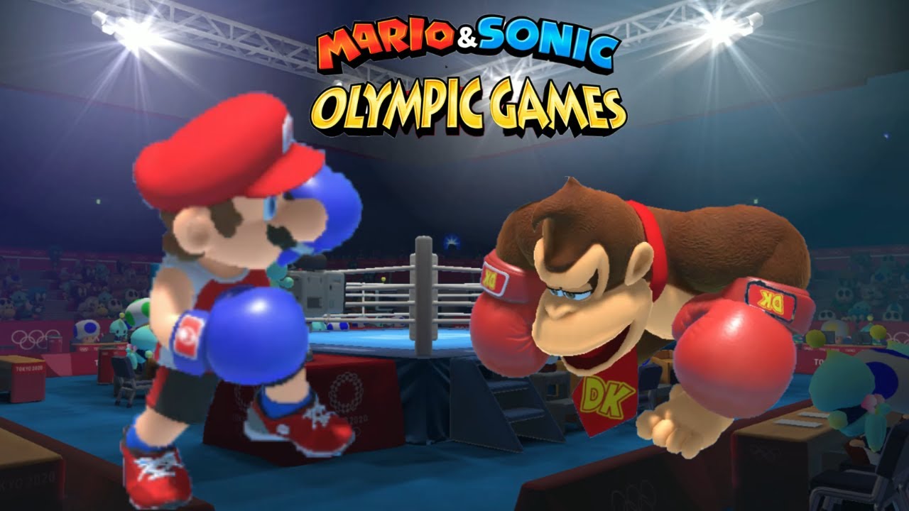 Mario & Sonic At The Olympic Games Tokyo 2020 Boxing Tails Amy Luigi & Mario Gameplay