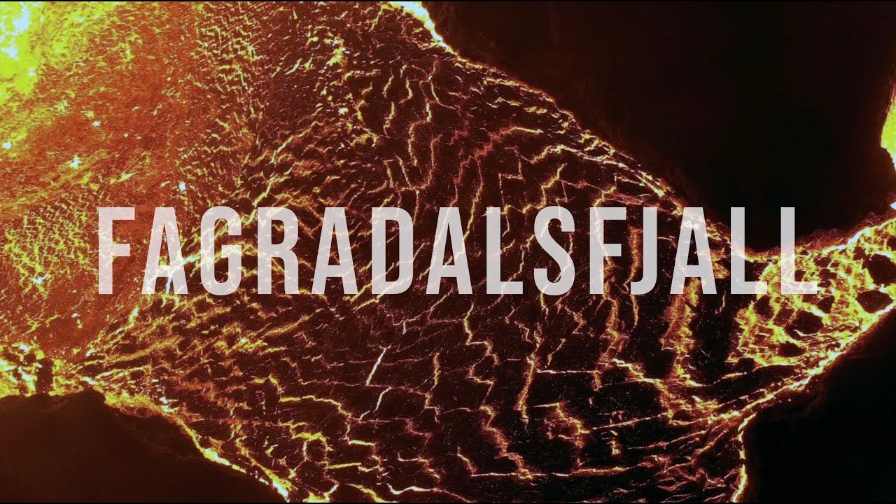 Woodkid - Iron (Cinematic Remix) - Fagradalsfjall Volcano Footage