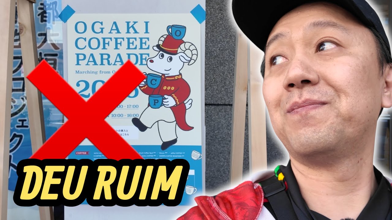 DECEPÇÃO NO EVENTO DE CAFÉ & TOUR PELO CENTRO DE OGAKI| NA FOLGA 631