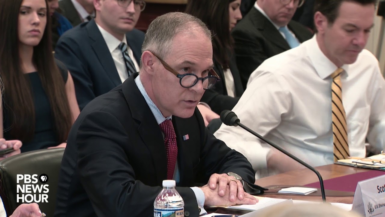 WATCH LIVE: EPA Administrator Scott Pruitt testifies before House Appropriations Committee