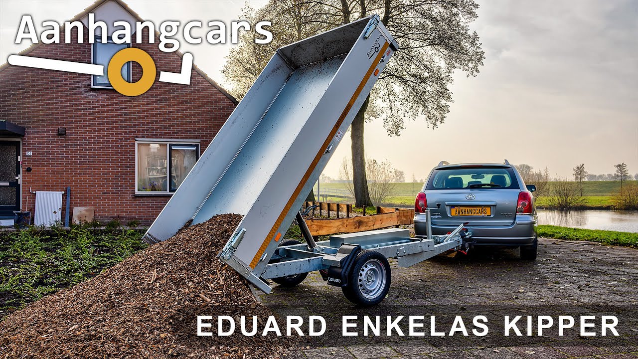 Eduard enkelas kipper bij Aanhangcars