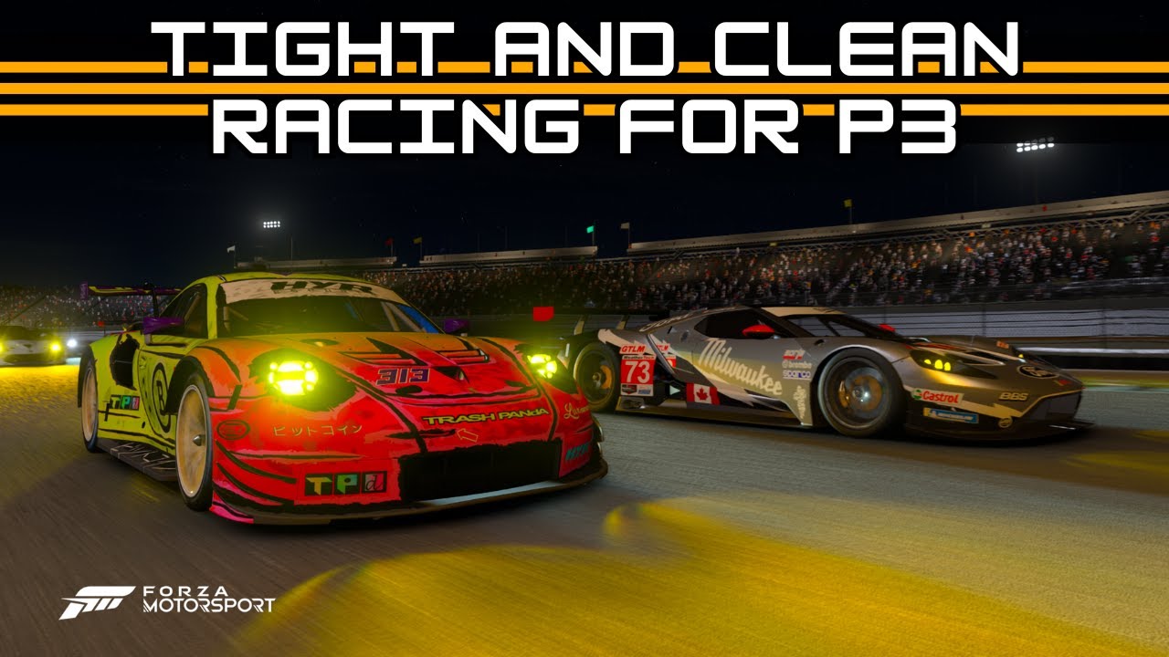 Fun tight clean race for P3 🥉 | Indianapolis Speedway | Porsche RSR | Forza Motorsport