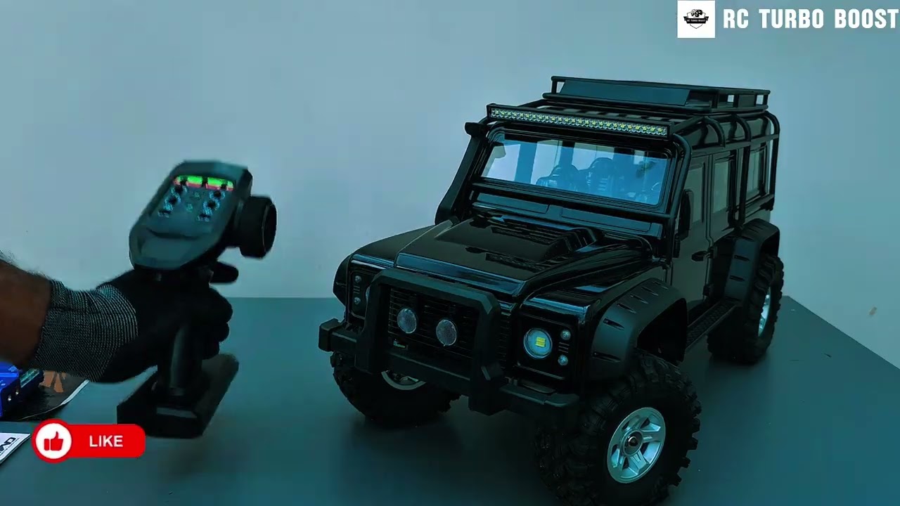Defender H8H+ All Rock Unboxing 1:8 RC Climbing Car