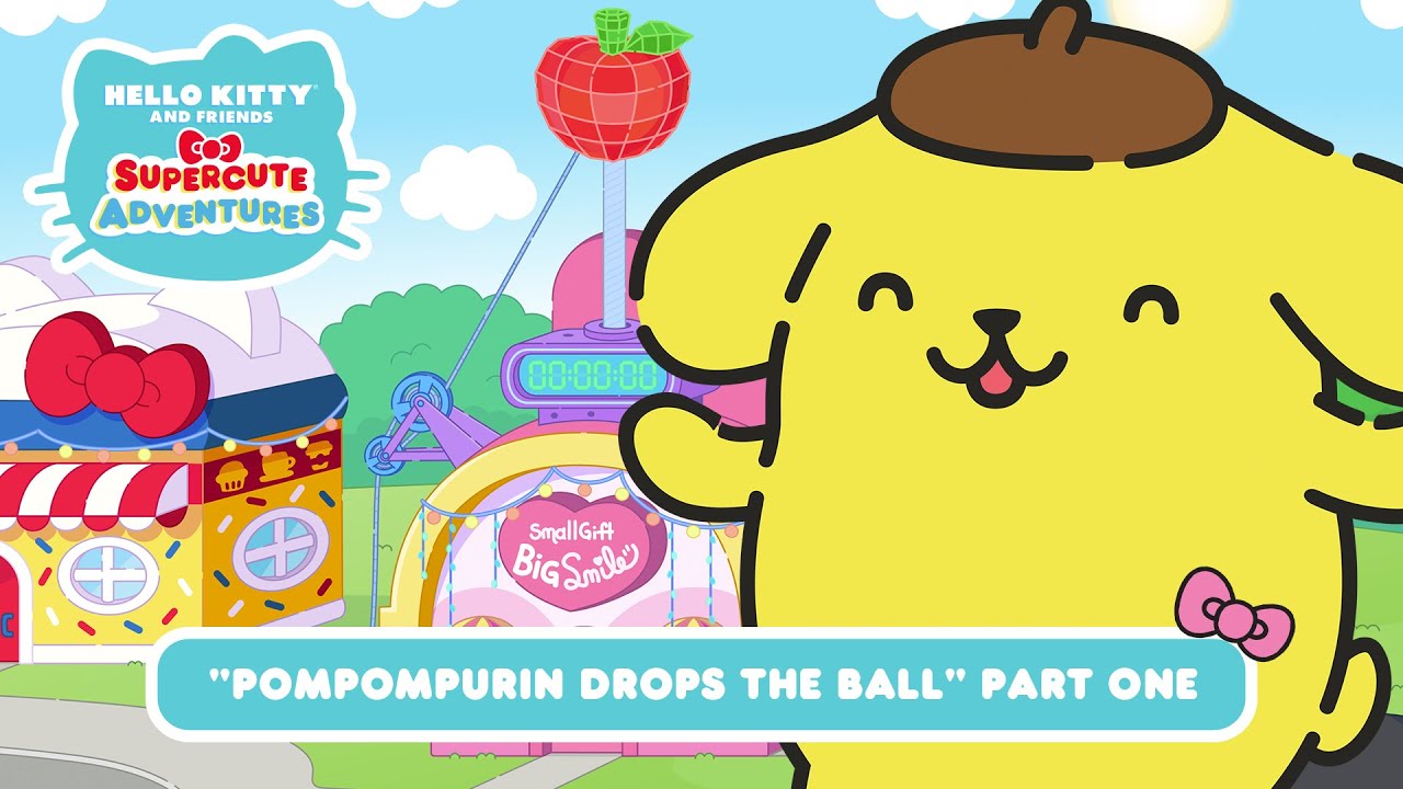 Pompompurin Drops the Ball (Part 1) | Hello Kitty and Friends Supercute Adventures S11 EP2