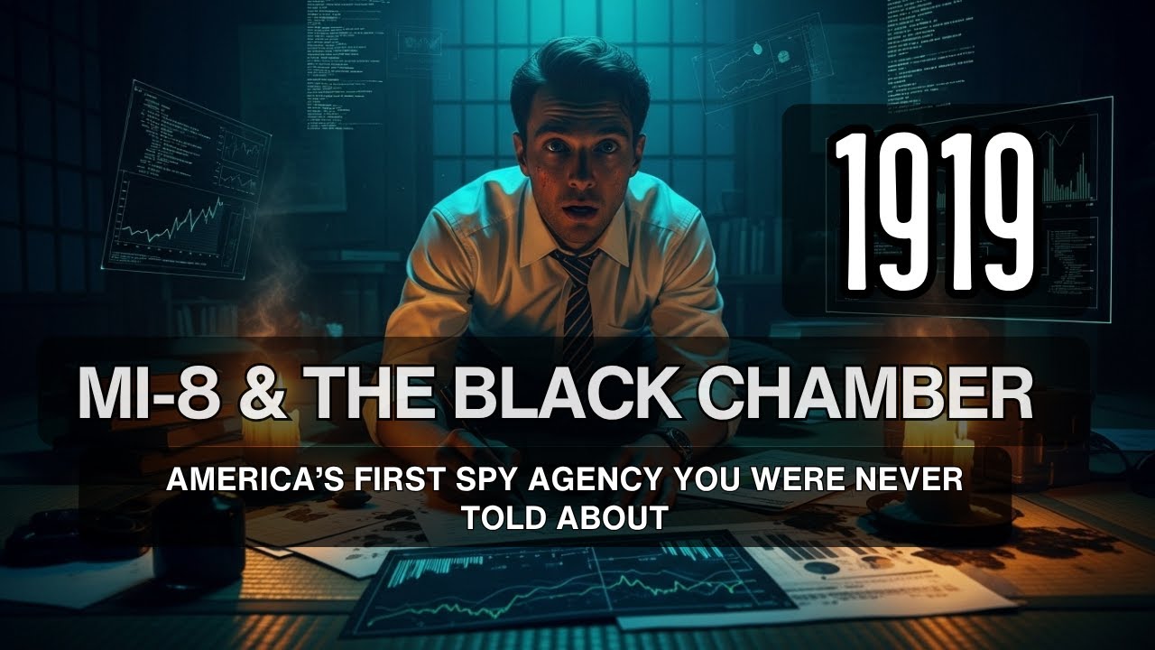 1919 MI-8 & The Black Chamber | America&rsquo;s First Spy Agency | Boring History For Sleep
