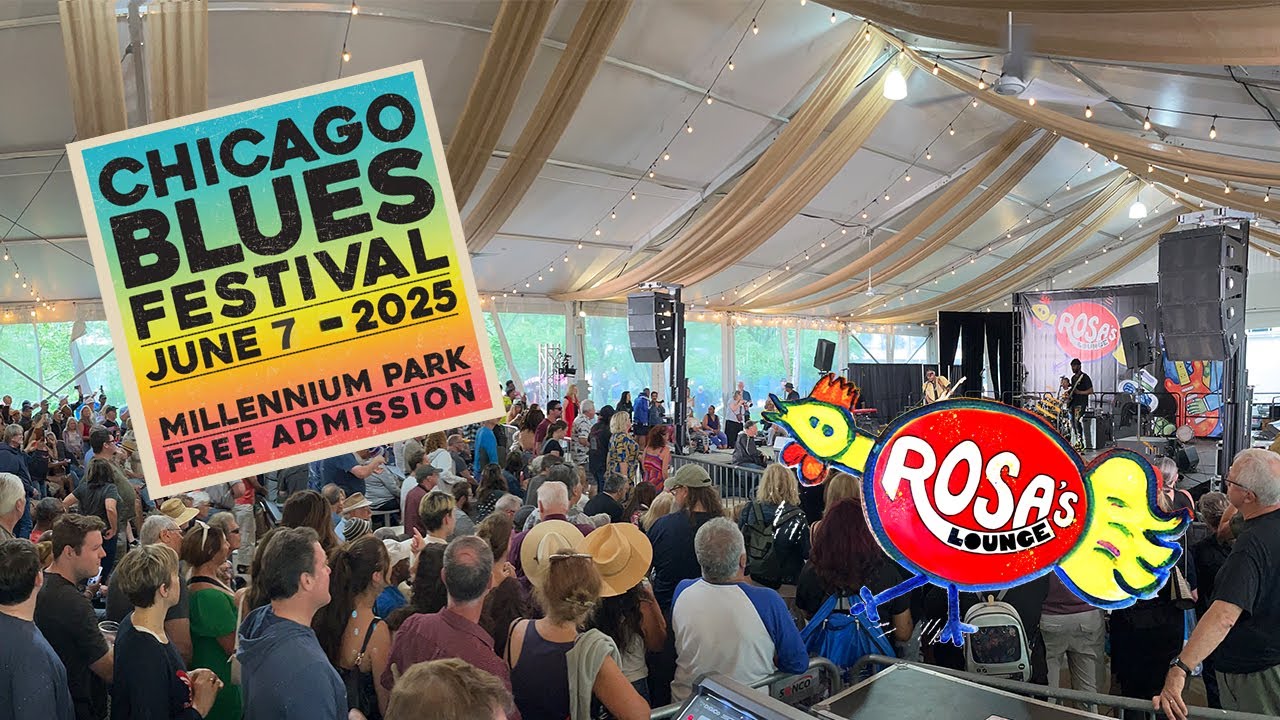 2025 Chicago Blues Festival LIVE at the Rosa's Lounge Stage — June 7