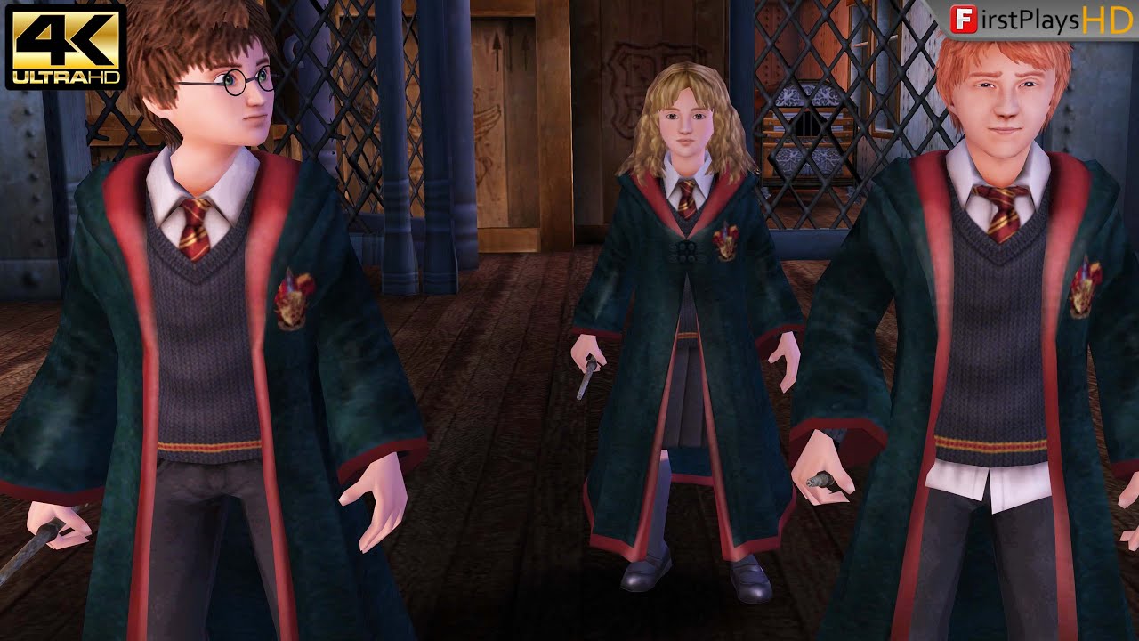 Harry Potter and the Prisoner of Azkaban (2004) - PC Gameplay 4k 2160p / Win 10