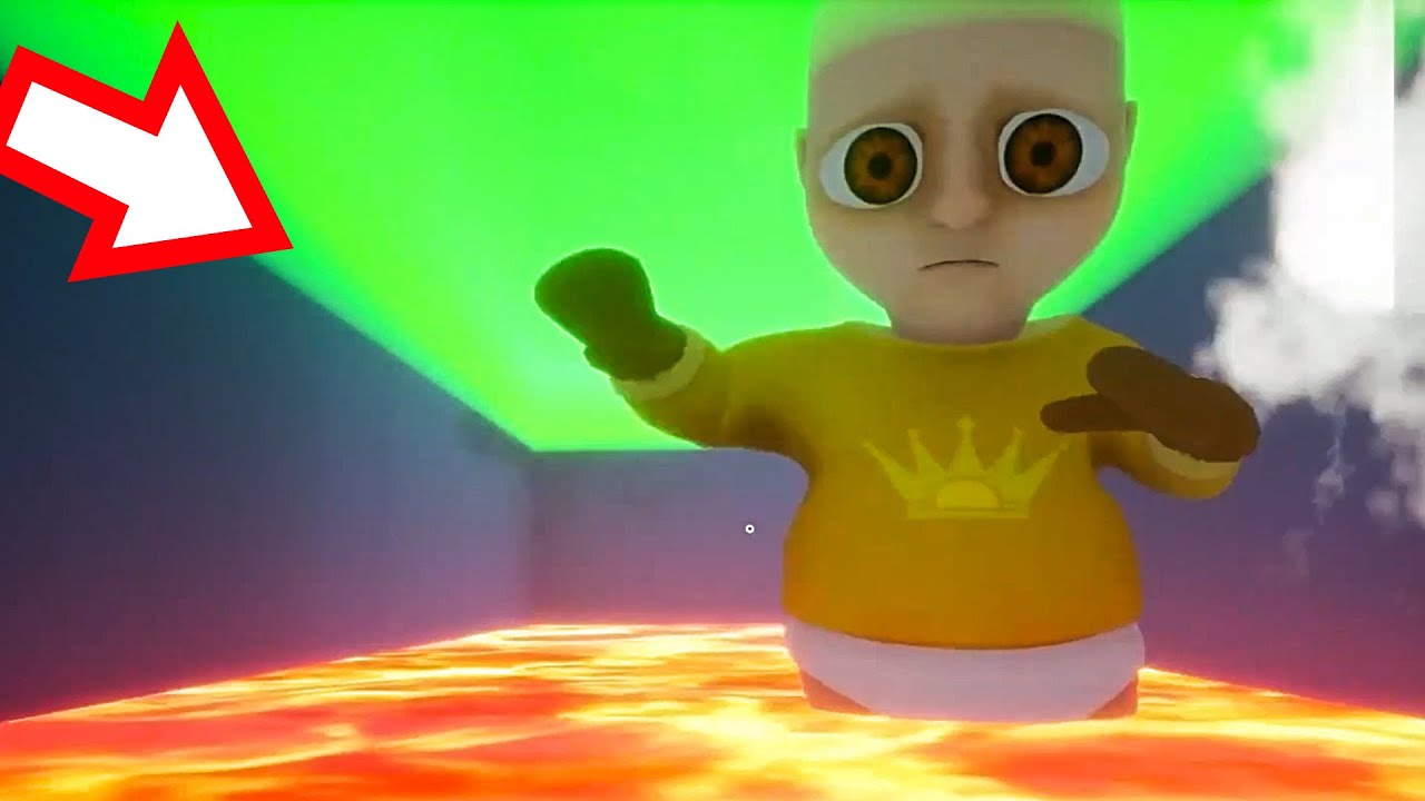 ЛАВА И СЛАЙМ ЗАТОПИЛИ ДОМ ? ЧТО ДЕЛАТЬ ? ИГРА The Baby In Yellow
