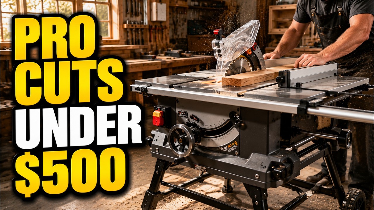 Best Table Saw Under $500🔥| Amazing Performance Without Overspending