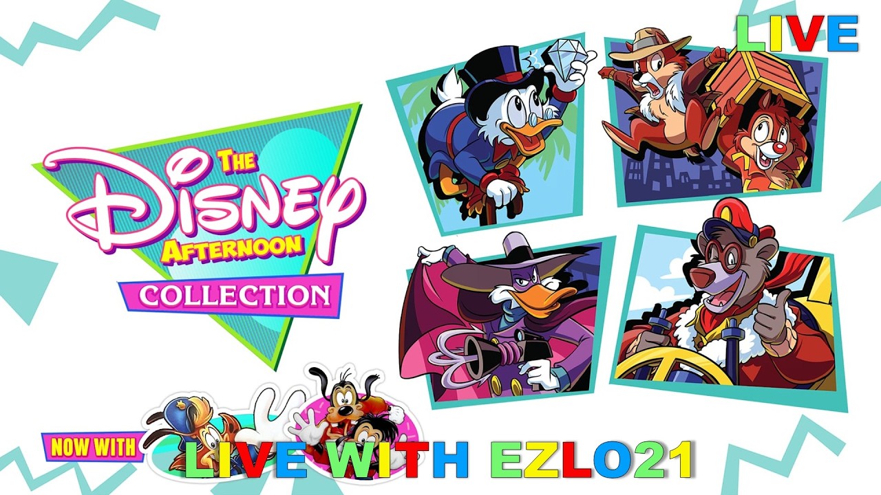 The Disney Afternoon Collection: Reliving Childhood Memories 4 | Live with EZLO21