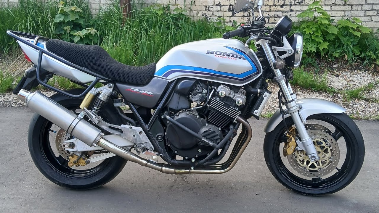 Honda cb400 VTEC обзор и тест драйв , ещё одна сибиха