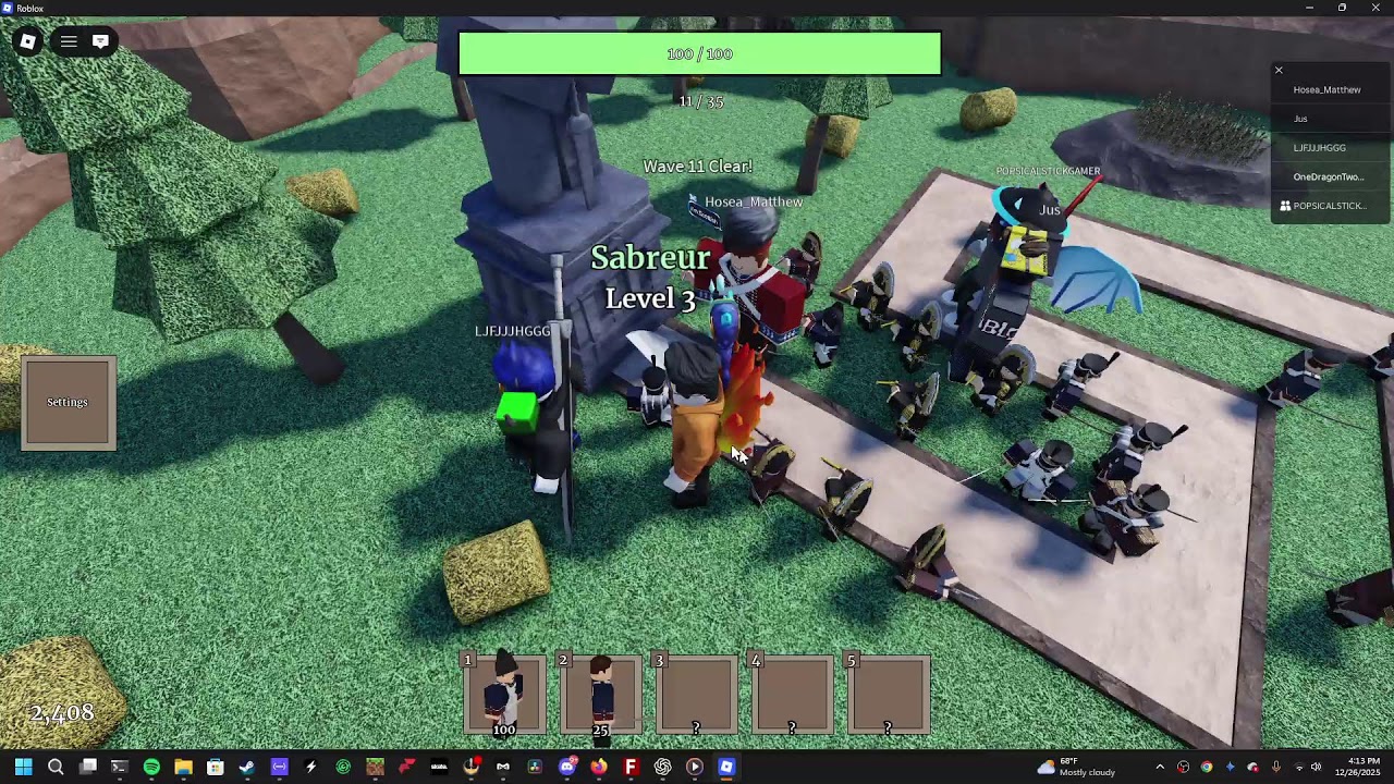 LAUNCH OF INSANE ROBLOX GAME!!