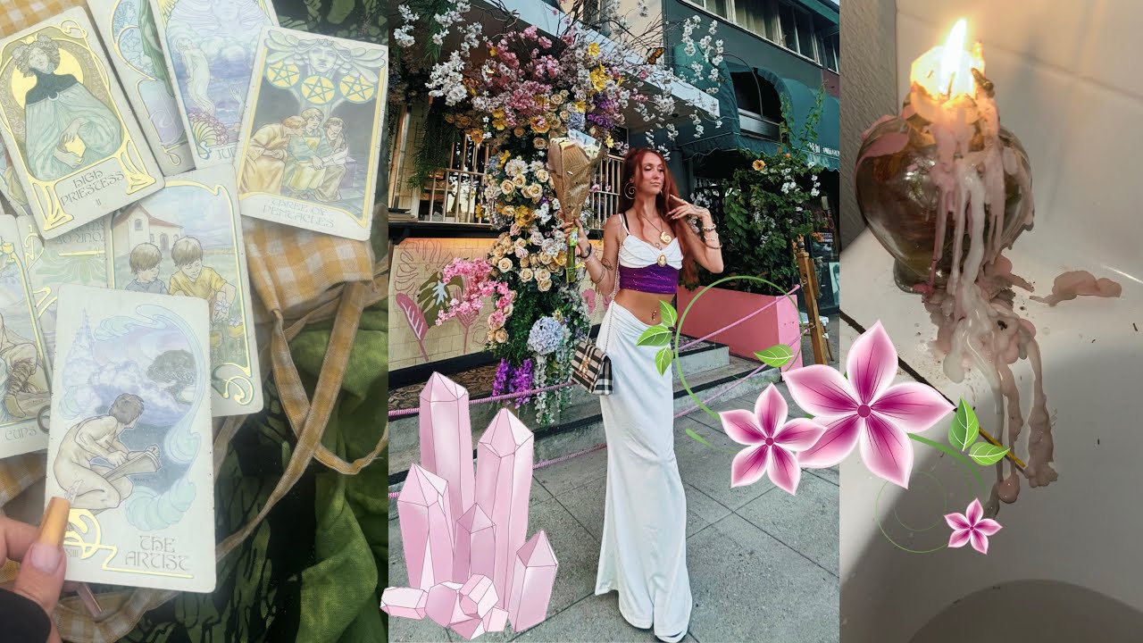 Week in life｡˚꩜🍵🧞⋆｡˚✩Beauty Spells, Crystal Shops, Music Studio 