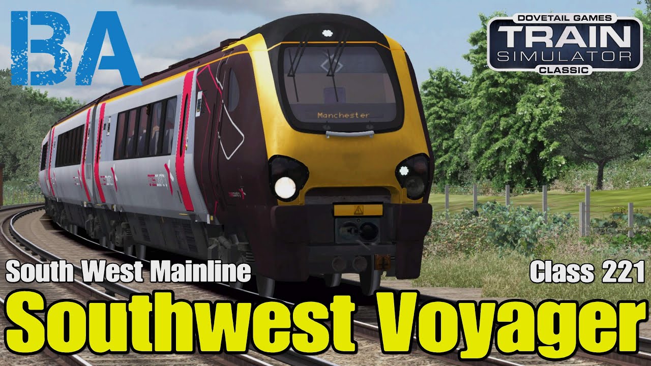 Southwest Voyager - Class 221 - South West Mainline - Train Simulator Classic