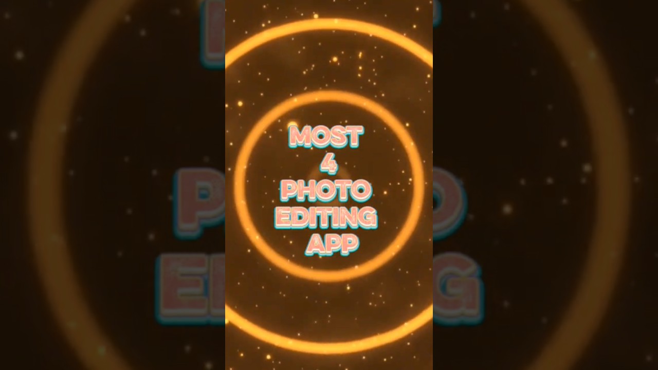 photo editing app