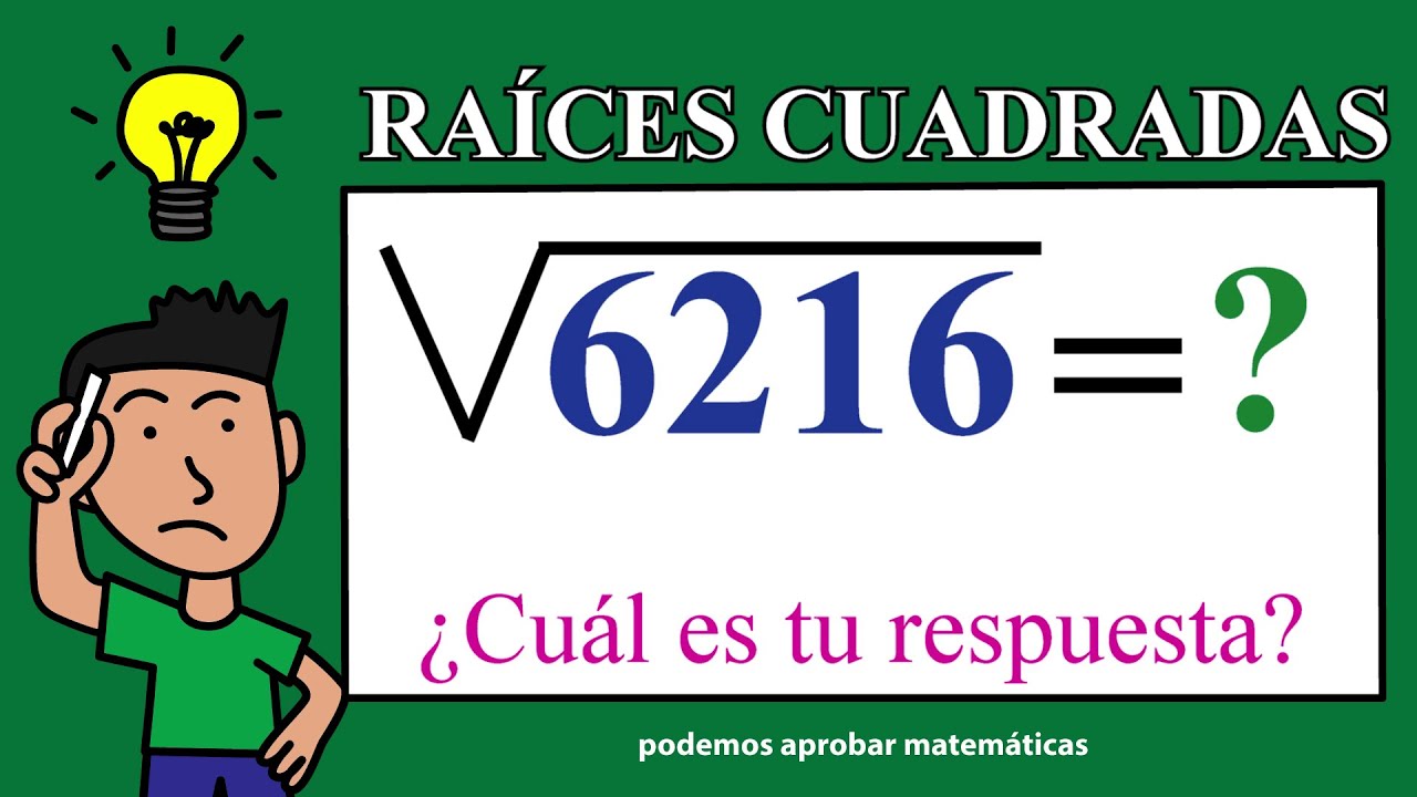 Raíz cuadrada de un número de 4 cifras