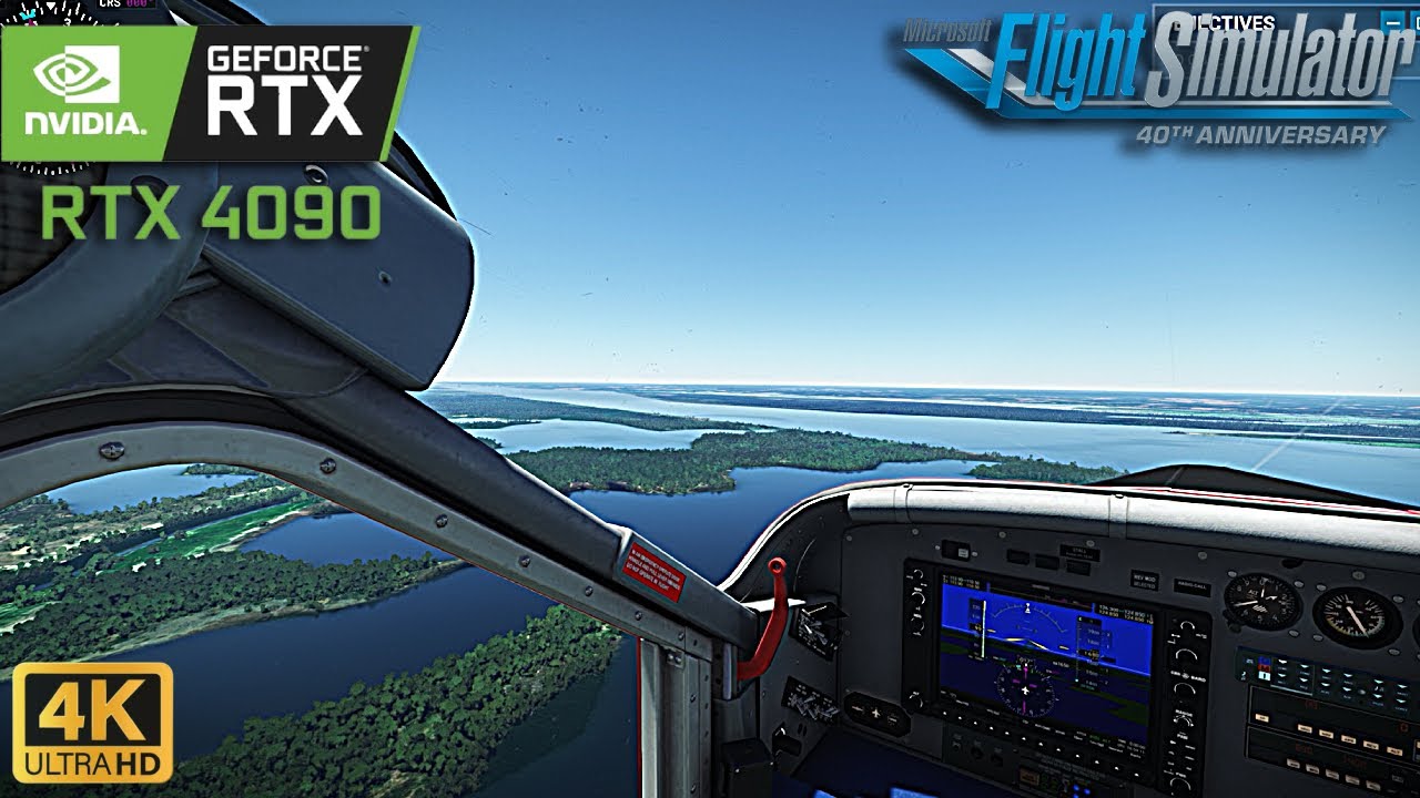 Amazonas, Brazil: An Aerial Adventure with RTX 4090 Flight Simulator