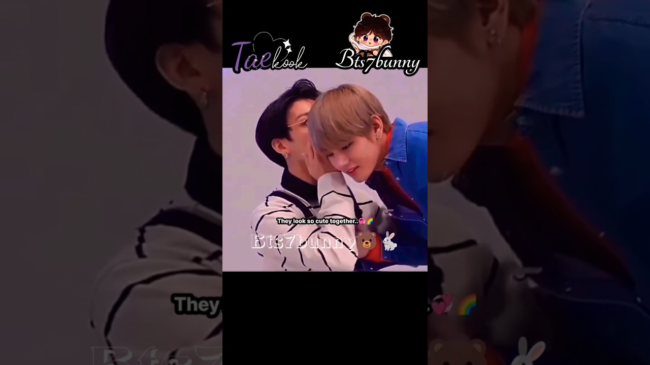 Taekook secret talks..🤭💐#v#jungkook#bts#taekook#trending#btsarmy#bts7bunny