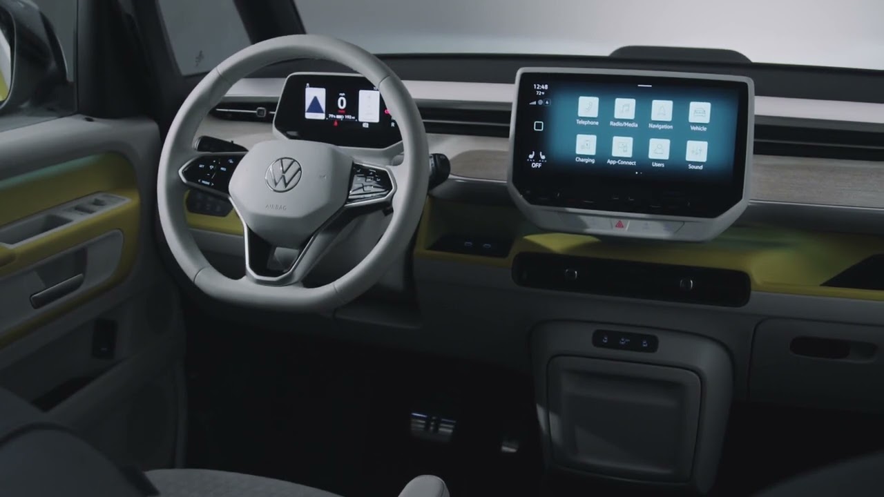 Volkswagen ID. Buzz Interior Design in Studio - European Model