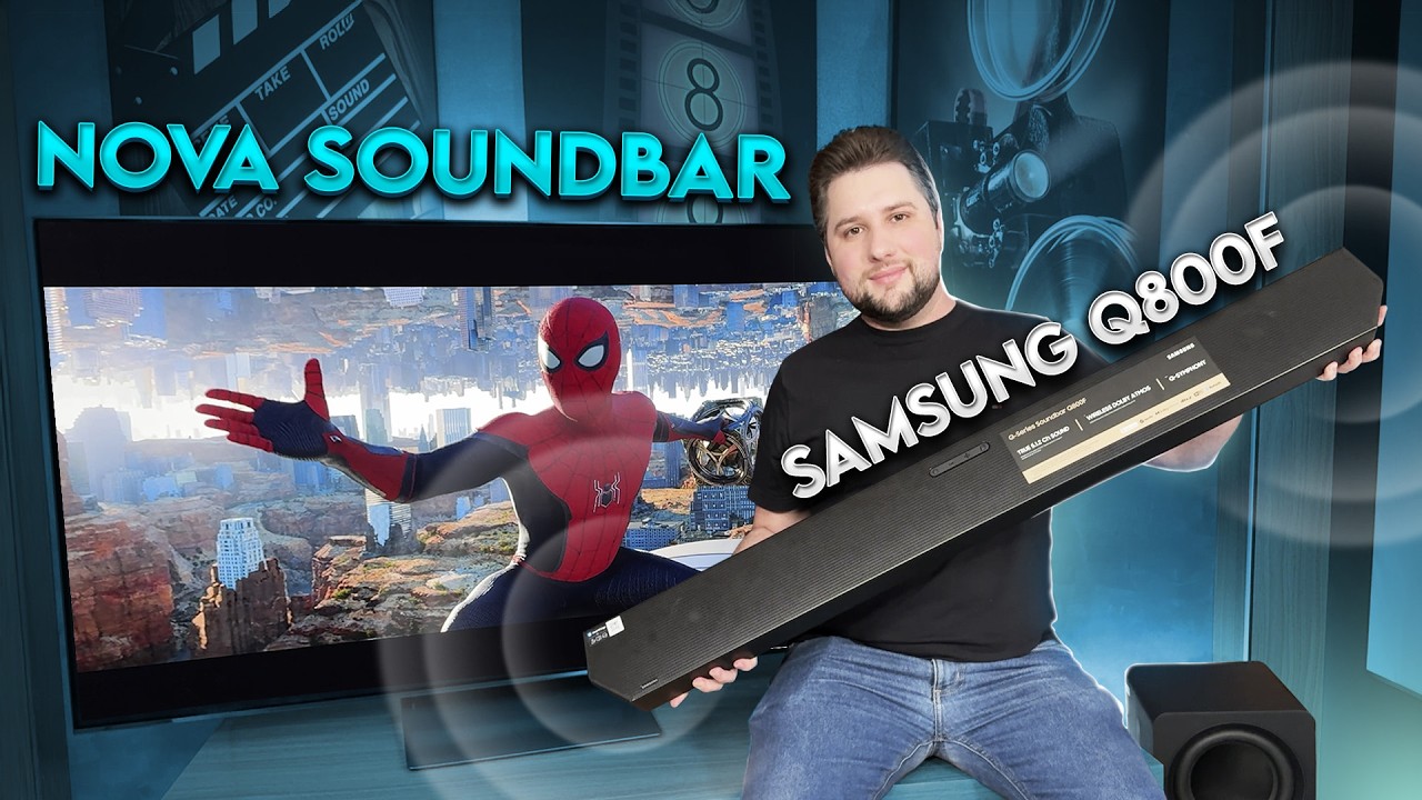Мы протестировали SAMSUNG Q800F 2025 — стоит ли покупать новую звуковую панель?
