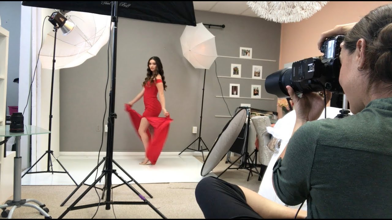 Behind the Scenes In-Studio Photo Shoot