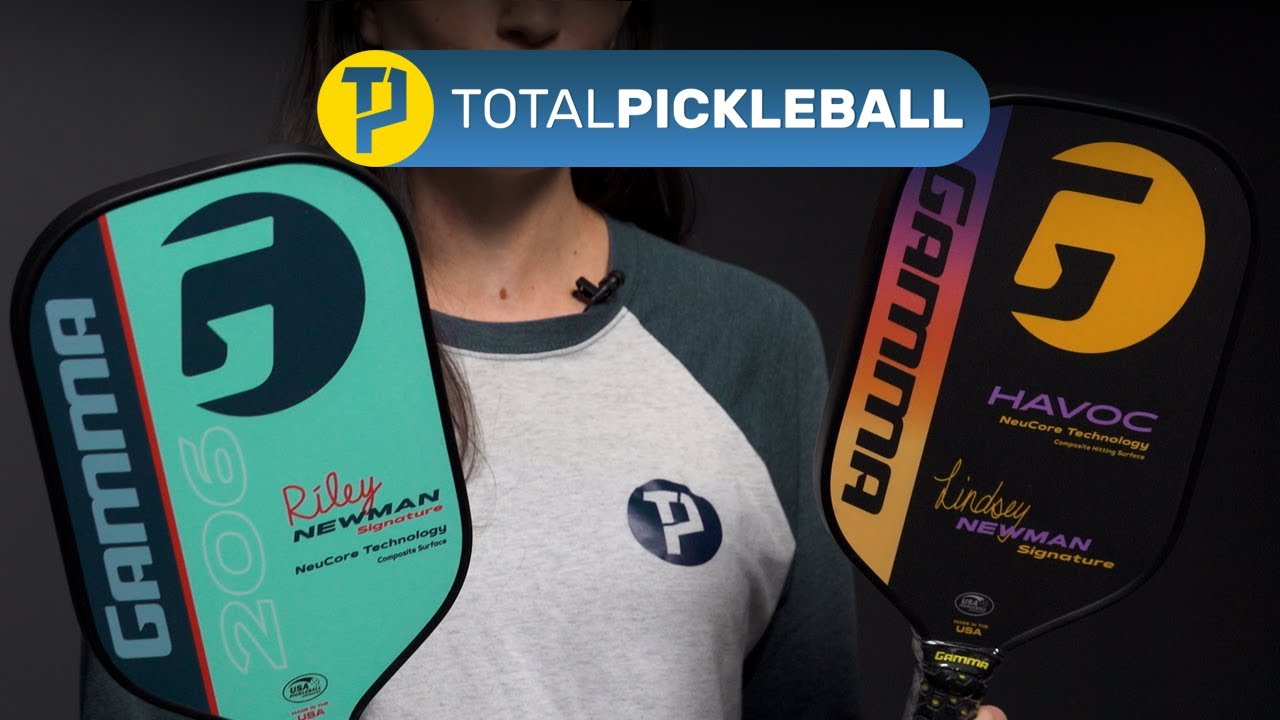 First Look:  Gamma 206 & Gamma Havoc - Riley and Lindsey Newman Signature Paddles