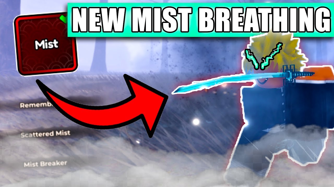 New Mist Breathing Showcase in Mugen! (Roblox Demon Slayer Game)