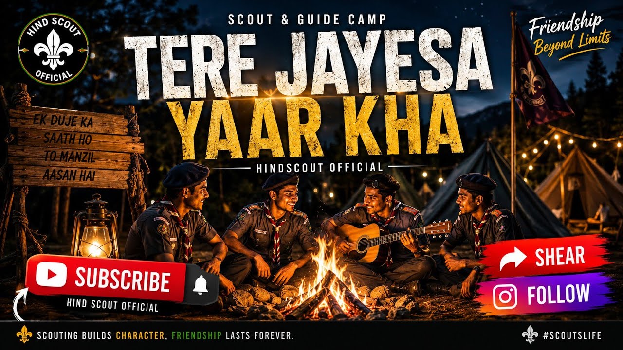 Tere Jaisa Yaar Kaha ❤️ | Scout Camp Friendship Goals | DAV Inter College BTLR . #new #viralvideo 