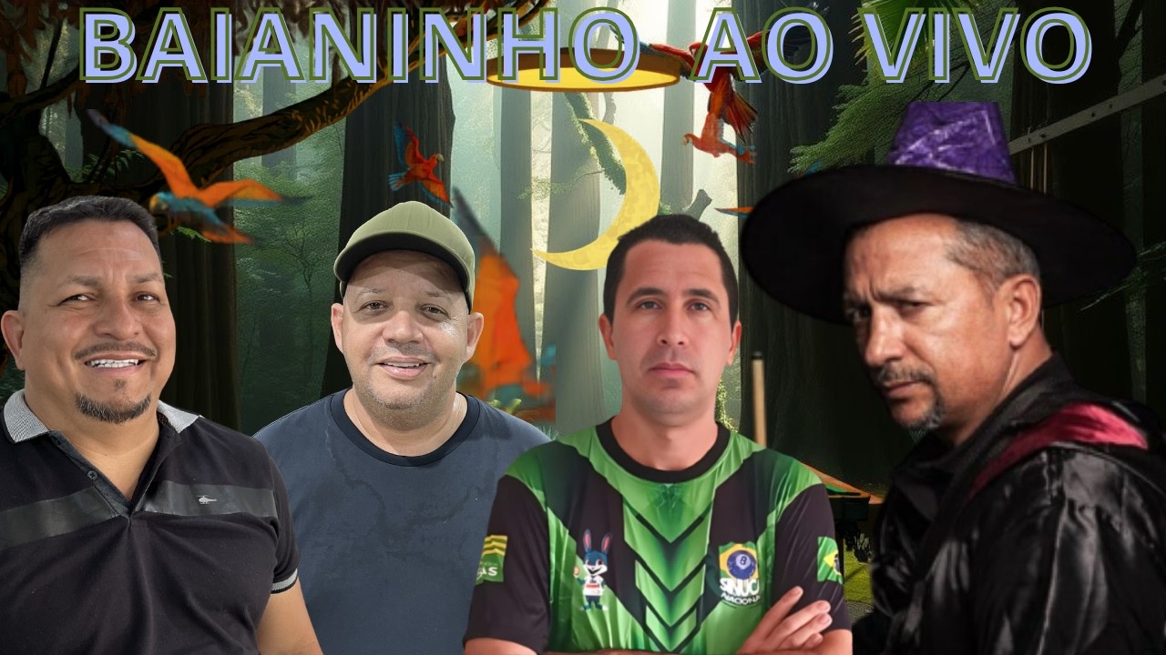 BAIANINHO X CHAP&Eacute;U AO VIVO #sinuca  #sinucaaovivo #pool #aovivo #baianinho  #vagnao #live #billar