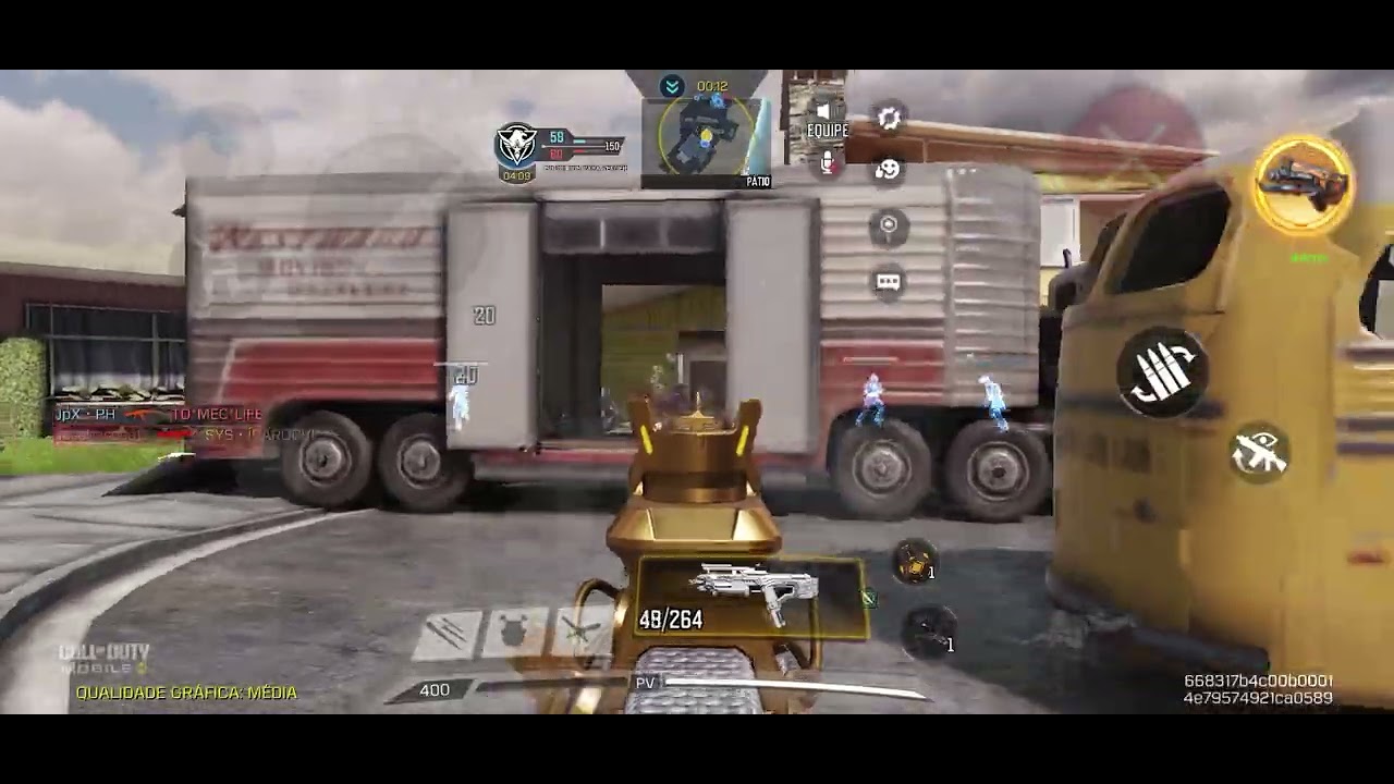Nuketown no modo zona de conflito do Call Of dutty mobile 