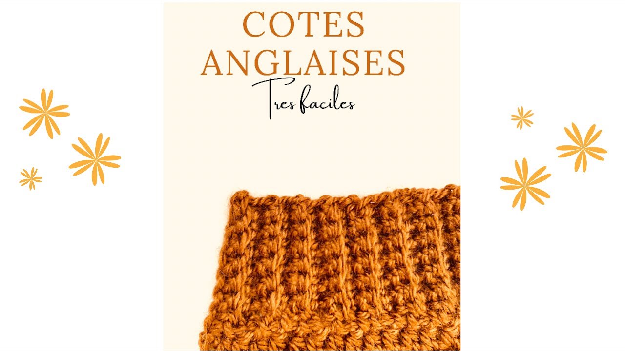 technique facile pour cotes au crochet / point élastique | Merycrochet