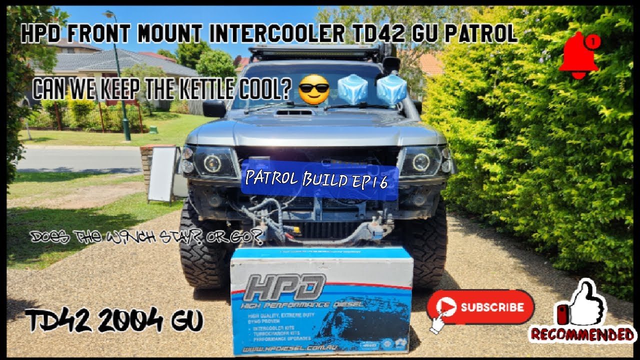 HPD ПЕРЕДНИЙ ИНТЕРКУЛЕР TD42 GU PATROL