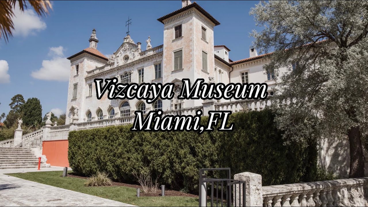 [4K]🇺🇸Vizcaya Museum🎄Miami’s Most Beautiful Historic Estate🏡January,2026
