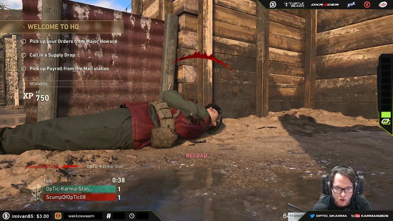 KARMA VS SCUMP OPTIC 1V1 SHOWDOWN OF THE CENTURY