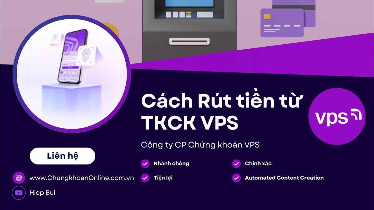 Cách Rút tiền từ Tài khoản chứng khoán VPS