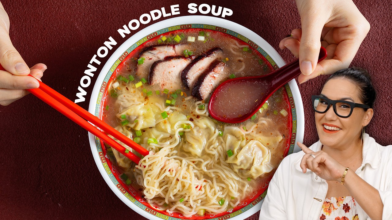 The Thai wonton soup street food recipe you NEED | Marion's Kitchen