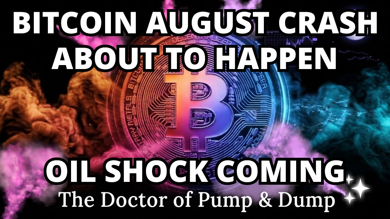 Bitcoin CRASH Now in Progress -A Bigger BTC CRASH is About to Happen in August - YOU'VE BEEN WARNED!