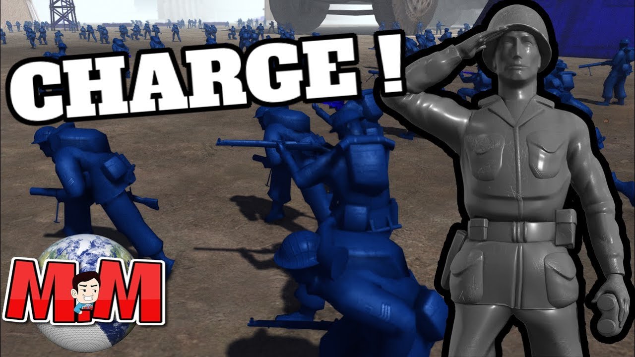 Last CHARGE of the Blues ? Army Men of War GREY Vs BLUE