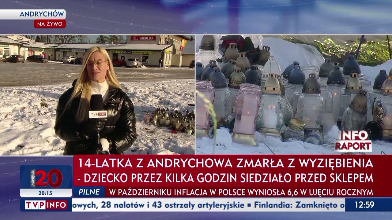 14-latka z Andrychowa zmarła z wyziębienia. Nikt jej nie pomógł