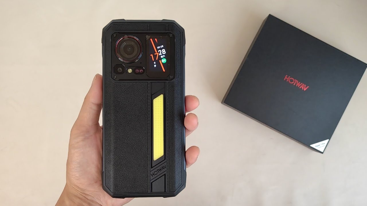 Hotwav Hyper7Pro 10800mah Battery 5G Rugged Phone Quick Unboxing & 200MP Camera Tedt Video