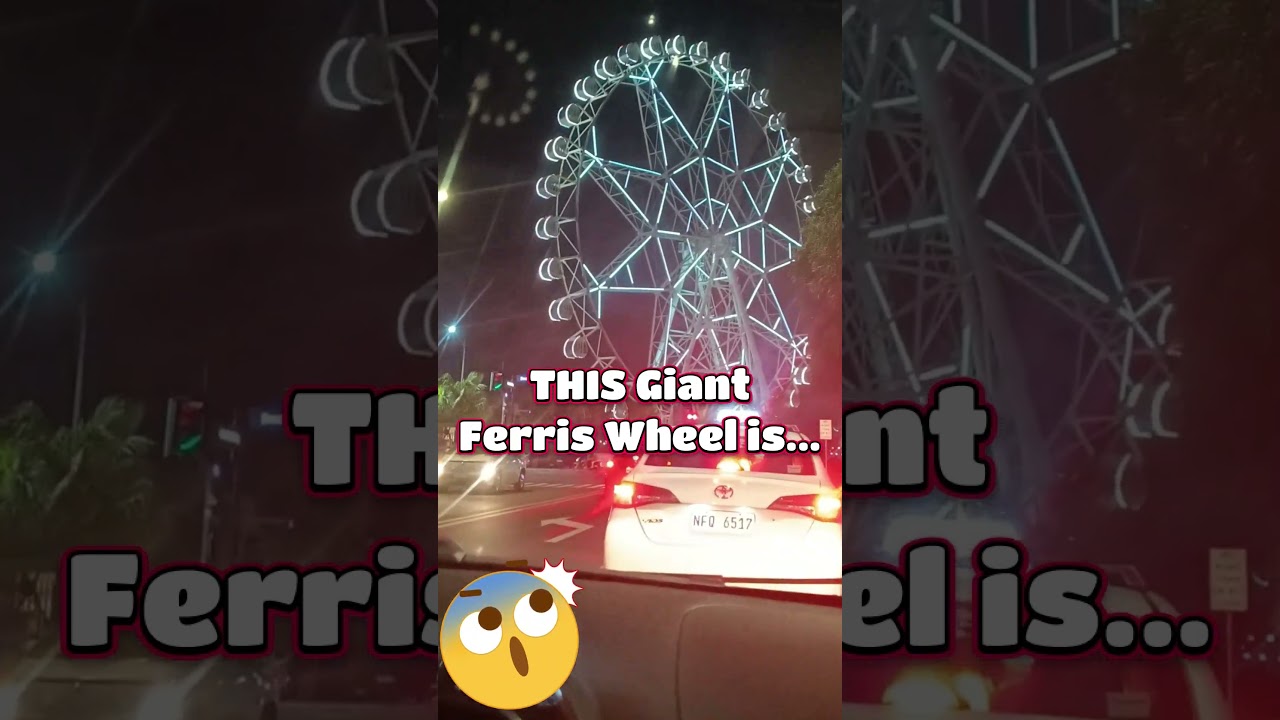 We Found THIS Giant Ferris Wheel While Driving in Pasay!  It's the MOA EYE #unexpected  #moa