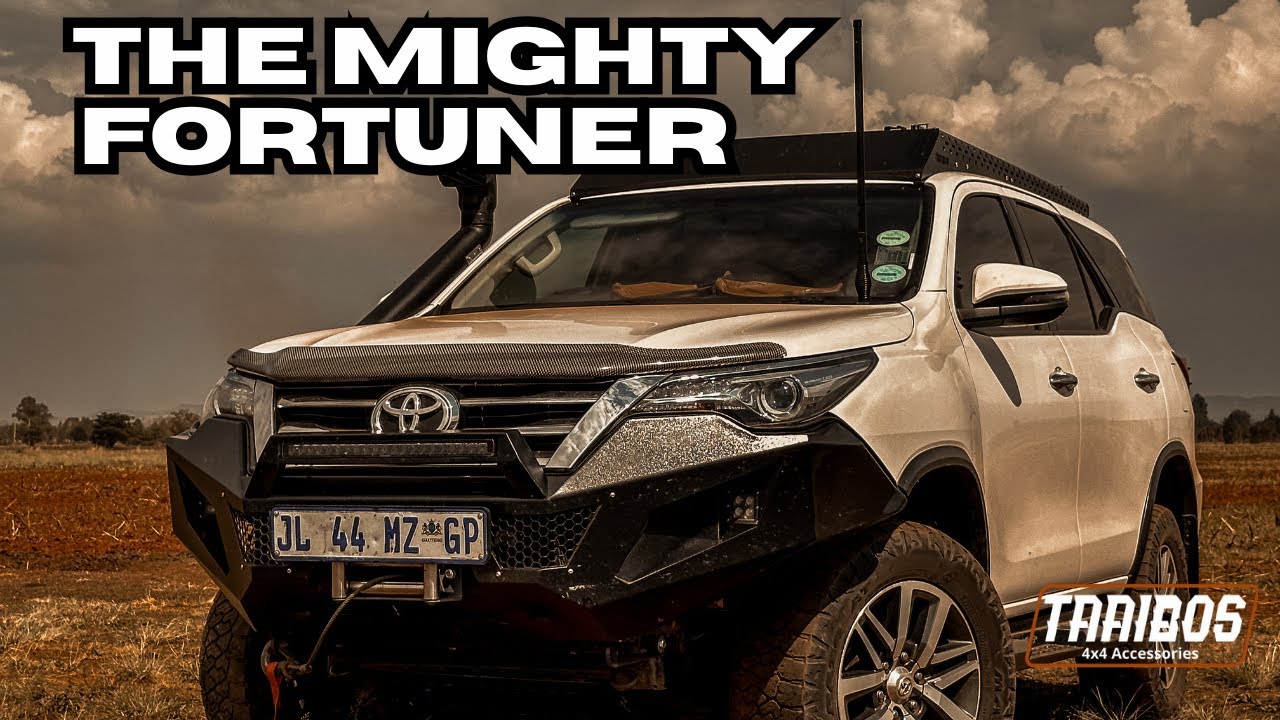 The Ultimate Taaibos Fortuner Build: Front Bumper, Roof Rack & Rock Sliders