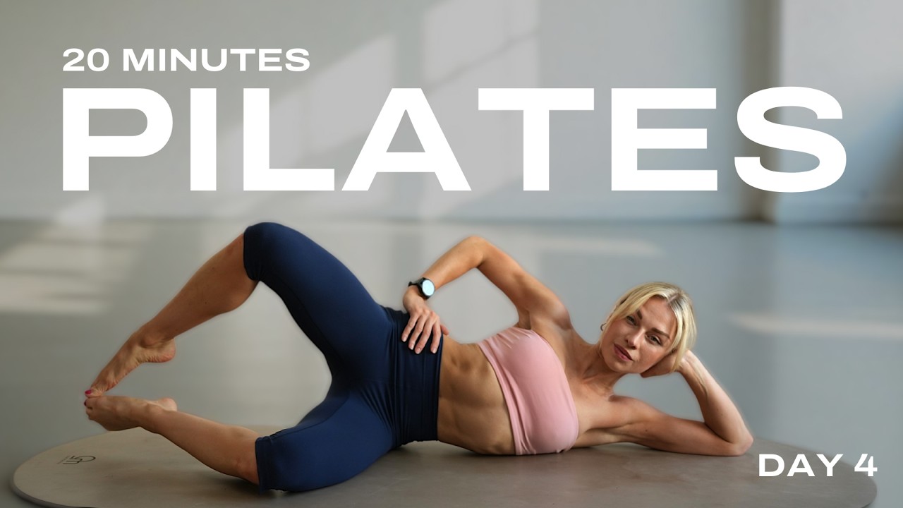 20 Minute Full Body Mat Pilates Workout at Home